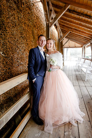 Brautpaar am Gradierwerk