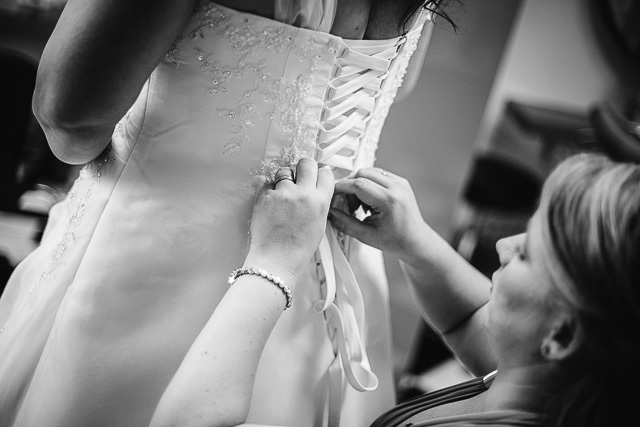 Hochzeitsfotograf Braut Getting Ready