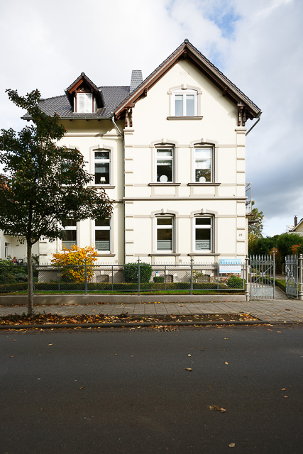 Praxisfotografie, Haus draußen