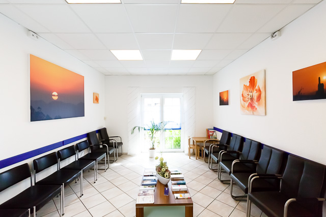 Praxisfotografie, Warteraum